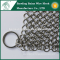 Limpador de ferro fundido BNS7 "X7" Chainmail Stainless Steel